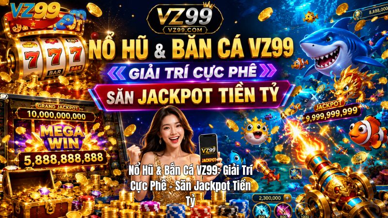 Nổ Hũ & Bắn Cá VZ99: Giải Trí Cực Phê - Săn Jackpot Tiền Tỷ